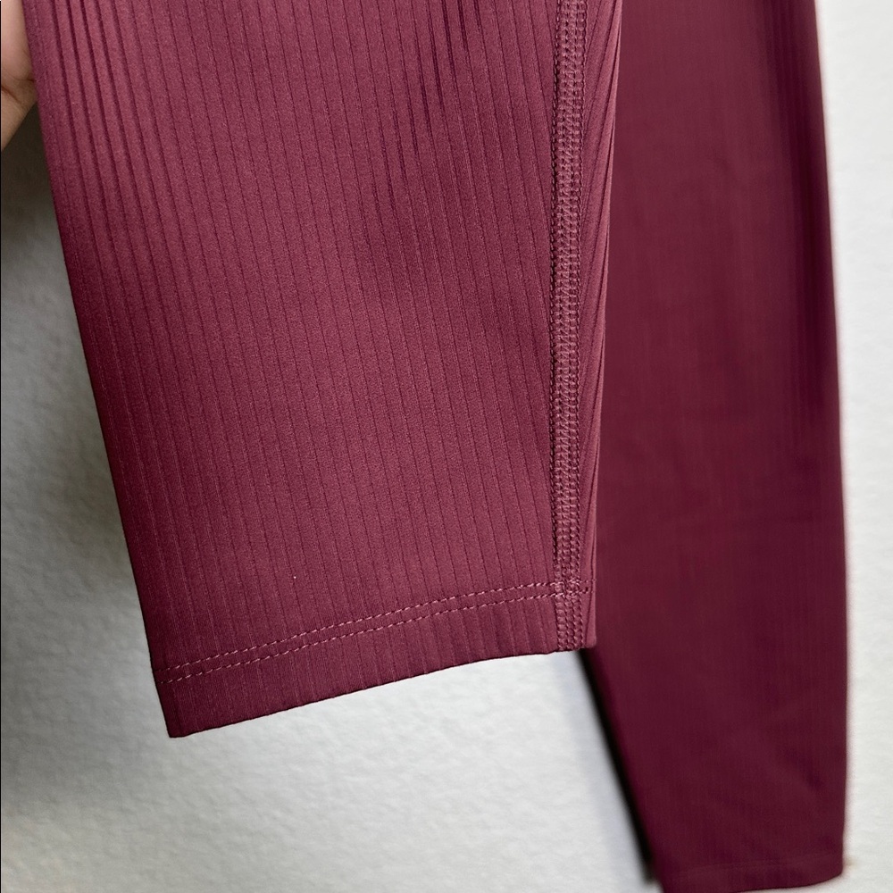 Girlfriend Collective Ribbed High Rise Pull On Leggings Womens Medium Activewear - Picture 5 of 12
